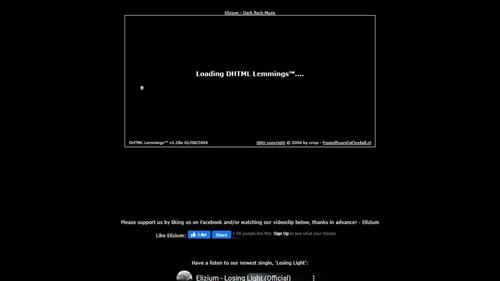 Dhtml Lemmings (2004)