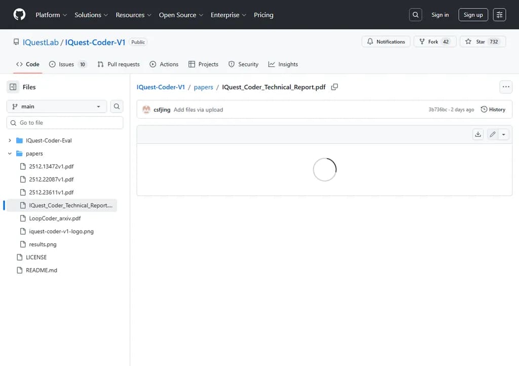 **IQuest‑Coder：Claude Sonnet 4.5 および GPT 5.1 を凌駕する新しいオープンソースコードモデル**