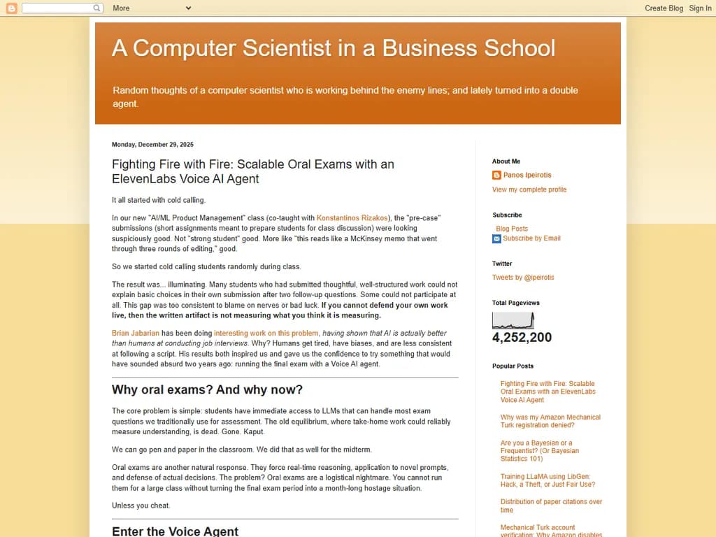 **火と戦う火―スケーラブルな口述試験**