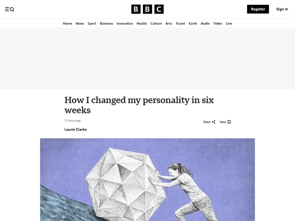 私は6週間で性格を変えました。