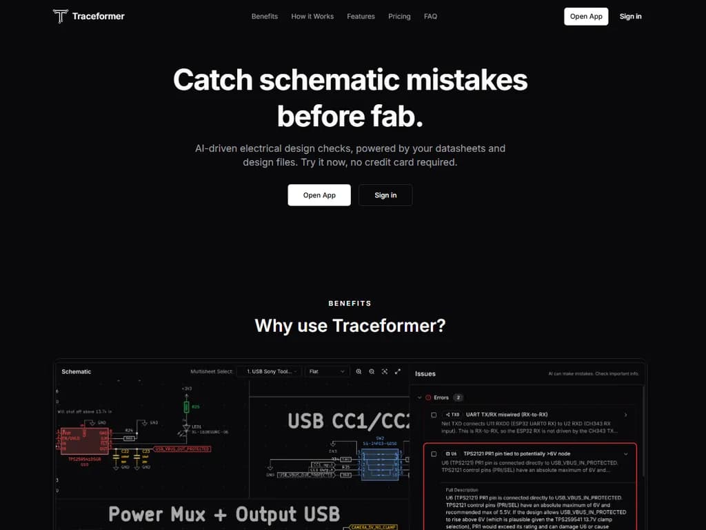 **Show HN：LLM駆動のPCB回路図チェッカー（メジャーアップデート）**