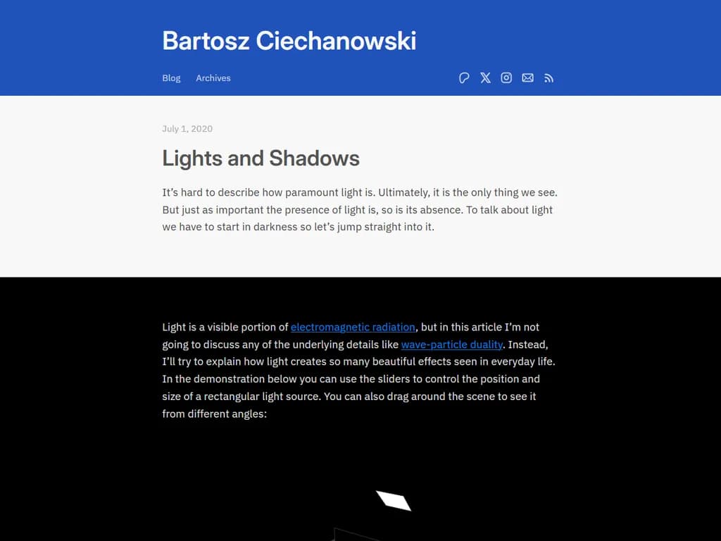 「Lights and Shadows（2020）」  
→ 「ライト・アンド・シャドウズ（2020）」