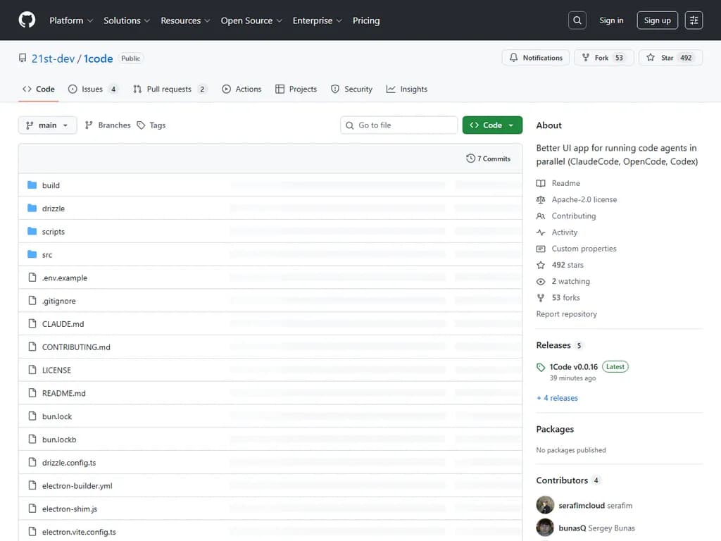 **Show HN: 1Code – Claude 用のオープンソースカーソル風 UI**

1Code は、従来型のカーソルに似た外観と操作感を再現したオープンソースのユーザーインターフェイスです。Claude と連携して動作するよう設計されており、開発者が Claude の機能を自分のツールやワークフローに統合したい場合に、軽量でカスタマイズしやすい体験を提供します。

主な特徴  
- **カーソル風インタラクション** – 既存の入力感覚と同等の使いやすさ。  
- **オープンソース** – GitHub 上で MIT ライセンスにて無料公開。  
- **拡張性** – 様々なプログラミング環境へ簡単に適応可能。  
- **Claude 連携** – Claude API とシームレスに動作するよう構築。

本プロジェクトはコミュニティからの貢献を歓迎し、AI 搭載コードエディタ開発の敷居を下げることを目指しています。