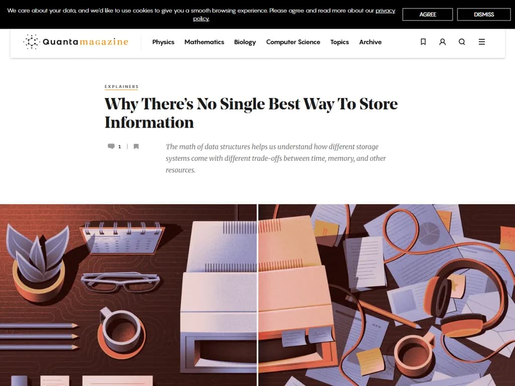 情報を保存する最適な方法は、一つだけというものはありません。