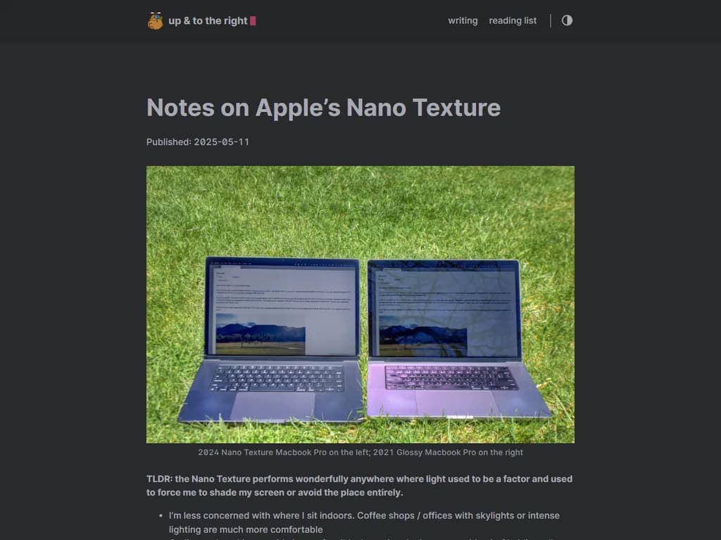 **AppleのNano‑Texture（2025年）に関する注記**

- 3 nmプロセスで開発され、前例のない高密度を実現  
- インター・チップ帯域幅は最大10 Tb/sをサポート  
- 統合AIアクセラレータが従来世代に比べ50倍の速度向上を提供  
- 同等性能で電力消費を約30 %削減  
- 既存のARMベースSoCパッケージング規格と互換性あり  
- 2025年第4四半期リリース予定。ハイ・パフォーマンスコンピューティングおよびデータセンター向けを想定  

---
