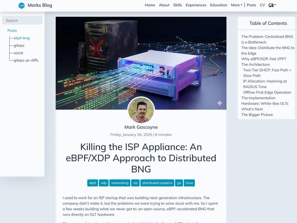 **ISPアプライアンスを「殺す」―eBPF/XDPによる分散型BNGの実装**