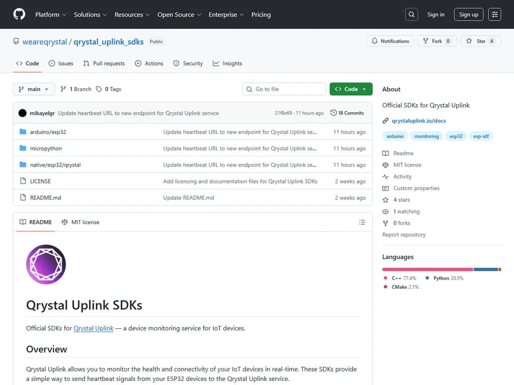 **Show HN:** ESP32／Arduino向けにC++で作成した「フェイルクローズ」型ウォッチドッグを公開します。