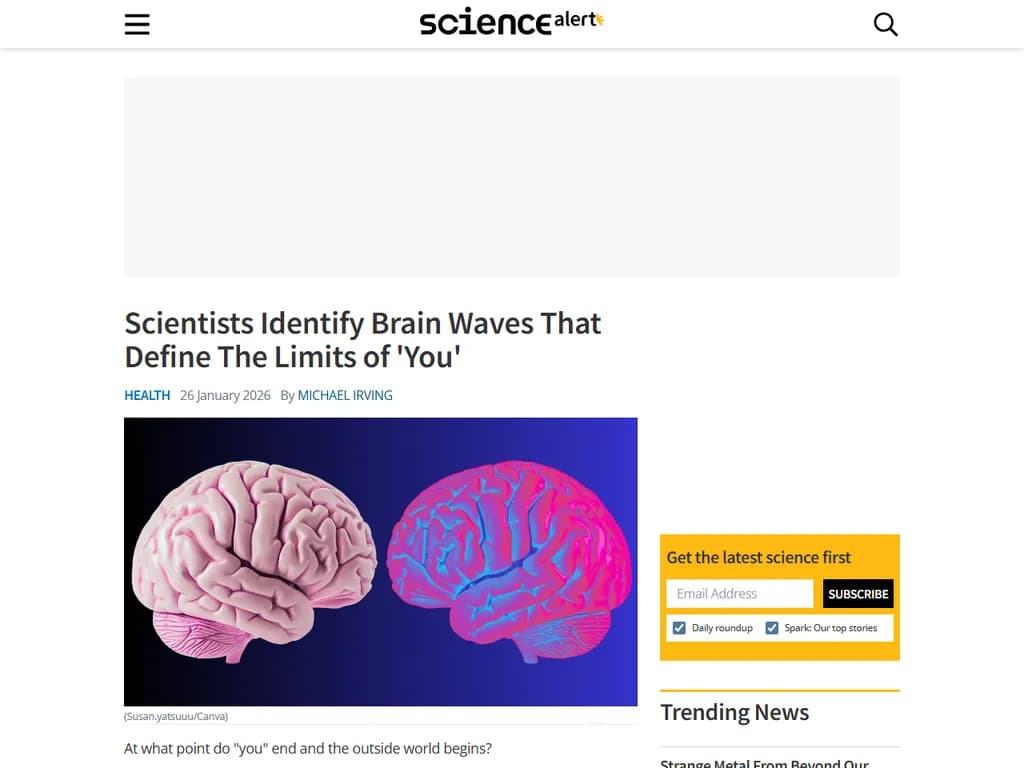 **科学者たちが「あなた」の限界を決める脳波を特定**
