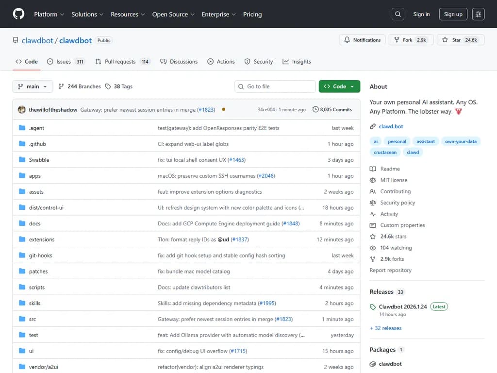 クローズボット – オープンソースのパーソナルAIアシスタント