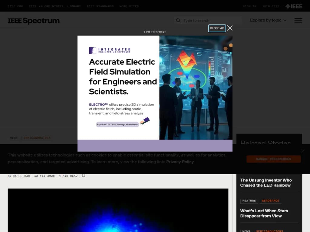 **LEDはナノスケールへ進化するが、効率の障壁が最小規模のLEDを妨げる**

研究者たちは光電発光素子（LED）をナノメートルレベルにまで縮小し、次世代ディスプレイ・光通信・医療機器向けに超コンパクトで高効率なデバイスの実現を目指しています。しかし、活性領域が10 nm以下に縮むと、いくつかの障壁が顕在化します。

- **量子拘束効果** がキャリア動態を変化させ、非放射復合を増大させる可能性があります。  
- **表面状態** が支配的になり、トラップサイトが発光を消失させます。  
- ナノ構造では熱の拡散が困難となり、連続動作に制限が生じます。

これらの課題克服には、ペロブスカイトや二次元半導体といった新素材の採用、原子層堆積（ALD）や高精度リソグラフィーなど先進的製造技術が検討されています。表面欠陥を低減し熱管理を改善することで、次世代ナノLEDは高輝度と低電力消費の両立が期待でき、真に小型化・省エネルギーな光源への道が開かれるでしょう。