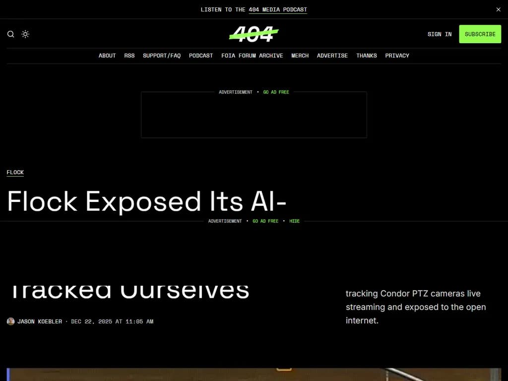 **フロックはAI搭載カメラをインターネットに公開――私たちは自らを追跡した**
