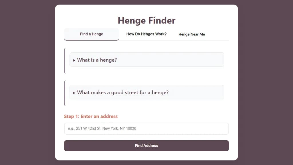 ヘンジファインダー