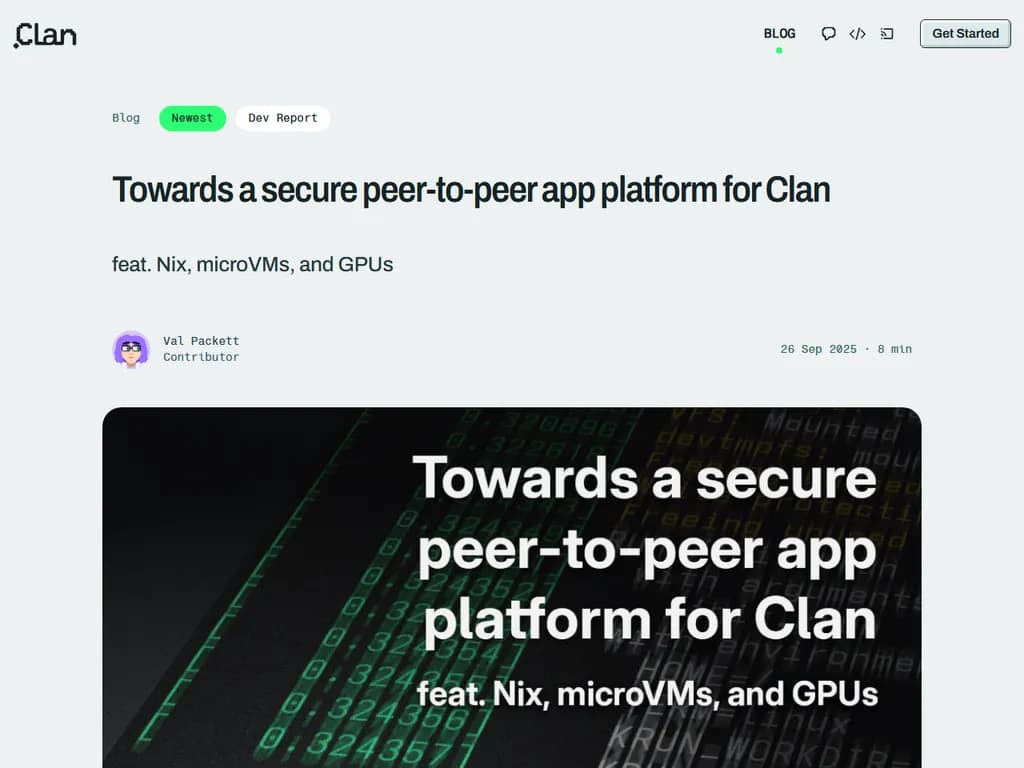 **クラン向けの安全なピア・ツー・ピア(P2P)アプリプラットフォームへ**
本資料では、クランエコシステムに特化した堅牢なピア・ツー・ピアアプリケーションプラットフォームを構築するための主要目標、アーキテクチャ、およびセキュリティ対策について概説します。