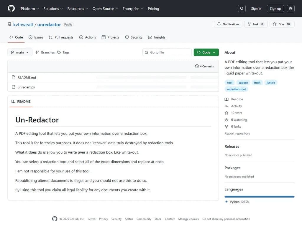 非編集者(Un‑Redactor)