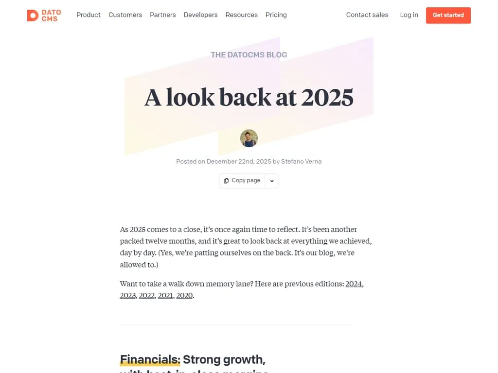 10 年で自前資金のみで成長:チーム13名で売上650万ユーロを達成。