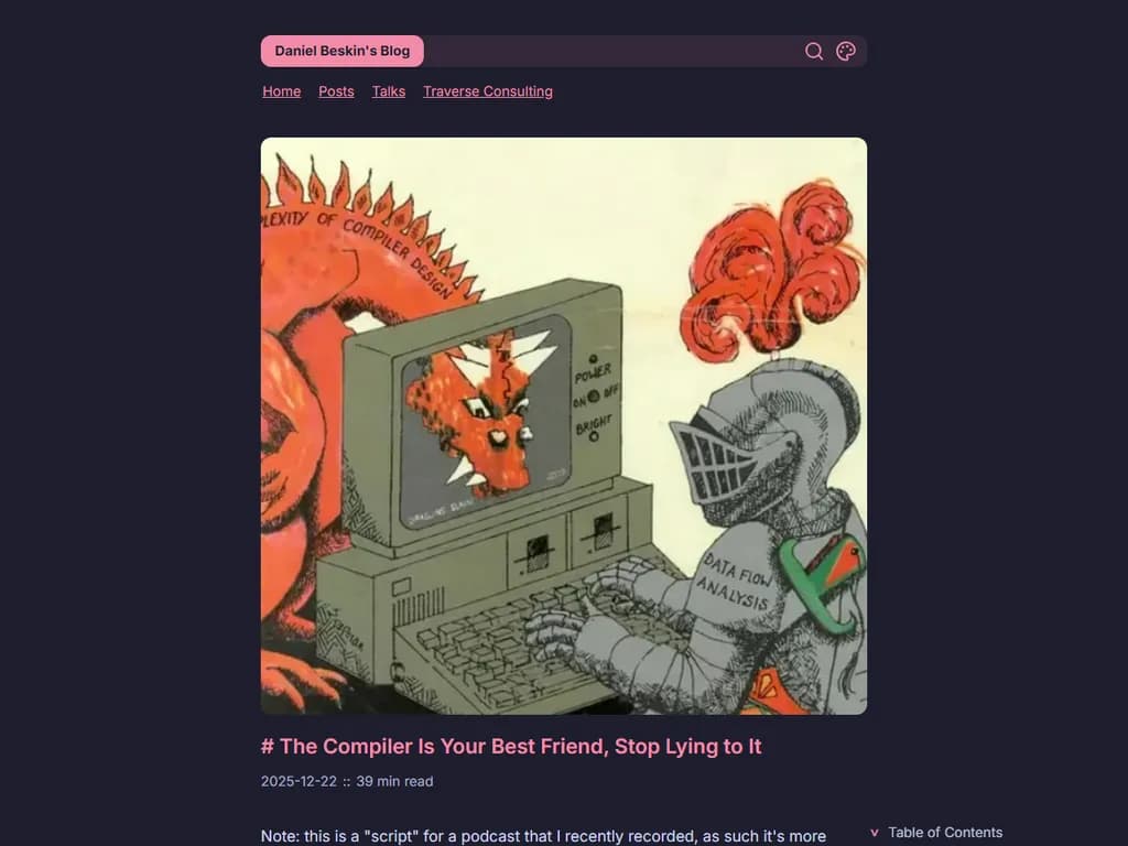 コンパイラはあなたにとって最高の仲間です。