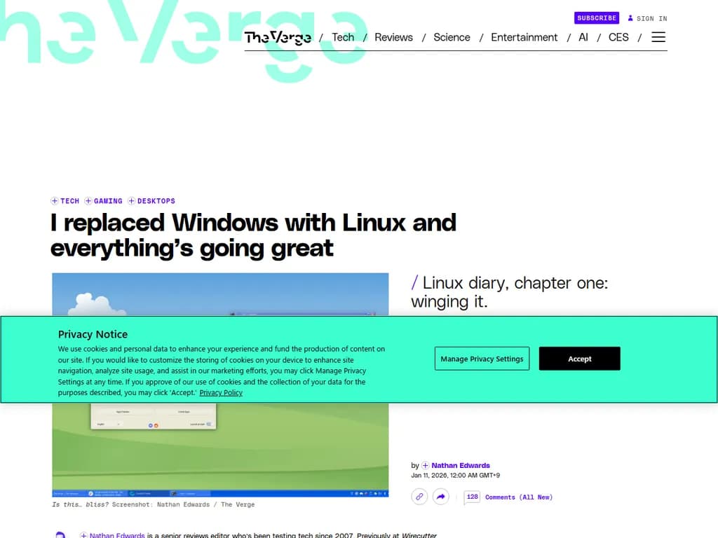 WindowsをLinuxに置き換えたところ、全てが順調に動いています。