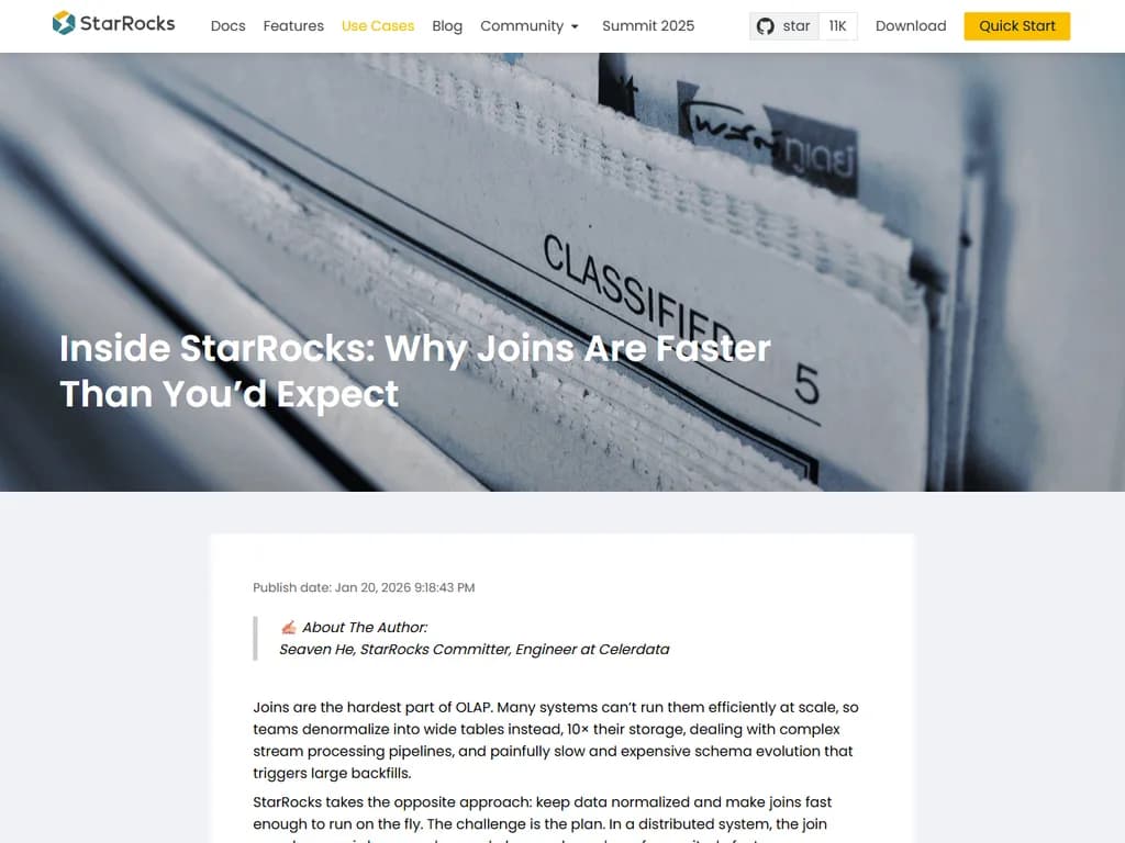 **ジョイン最適化における課題**