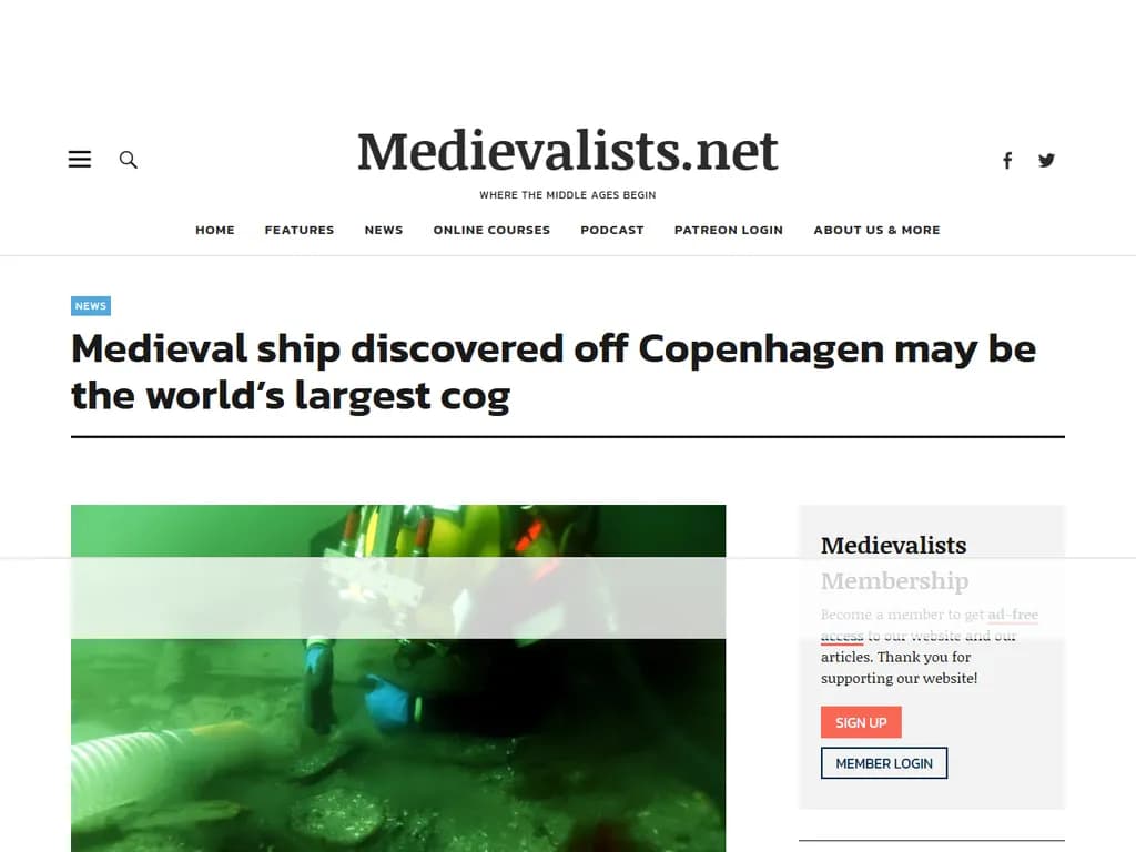 **デンマーク・ヴァイキング船博物館、最大規模のコグを発見**
デンマークにあるヴァイキング船博物館は、史上最大のコグ(船底部の構造)を発見したと発表しました。この重要な考古学的発見は、中世の船舶建造技術や海運貿易について新たな洞察を提供します。