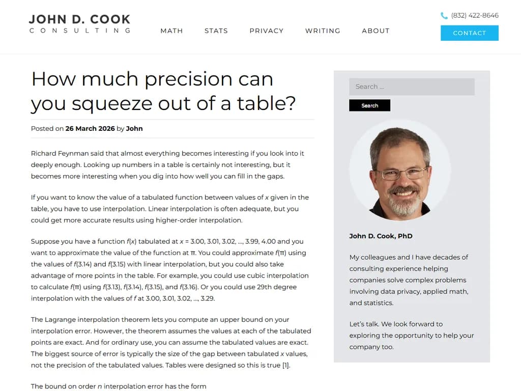 テーブルからどれだけ精度を引き出せるでしょうか?